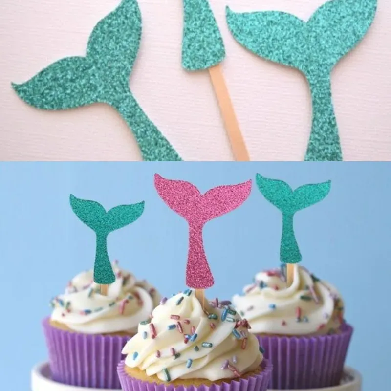 Toppers cola de sirena