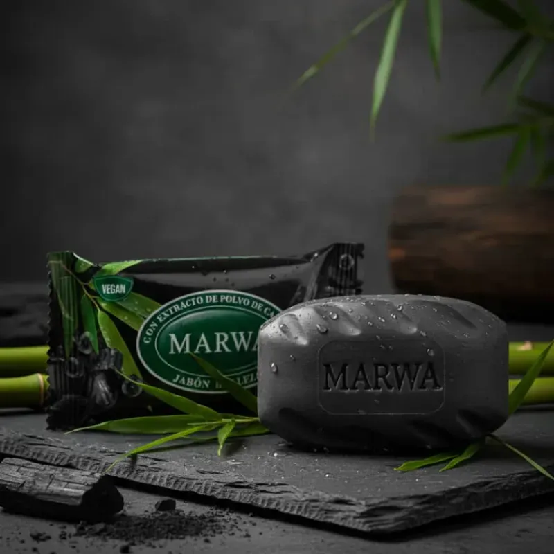Jabón de Polvo de Carbón Activado