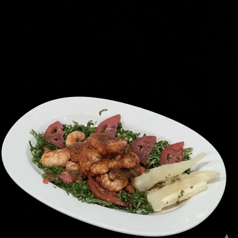 Enchilado de Camarón con Arroz