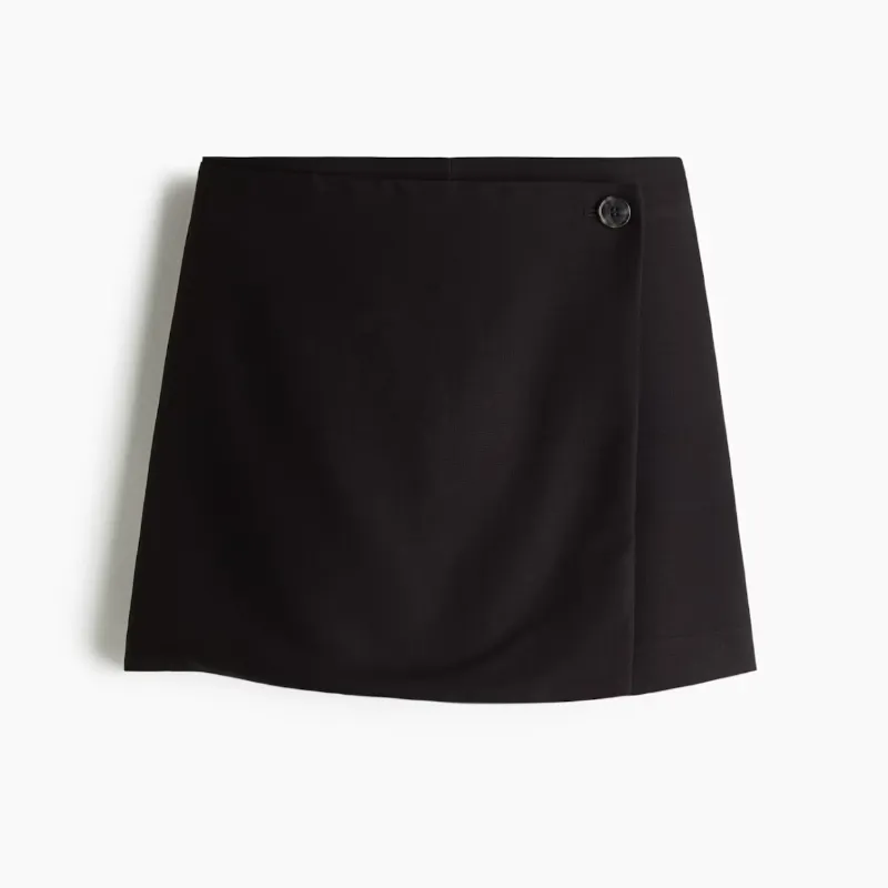 Falda cruzada H&M