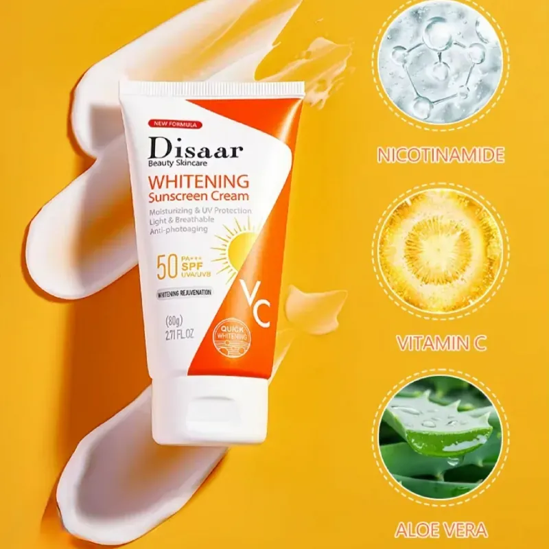 Protector solar Dissar blanqueador