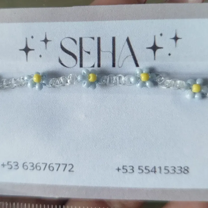 Pulsera de mostacillas