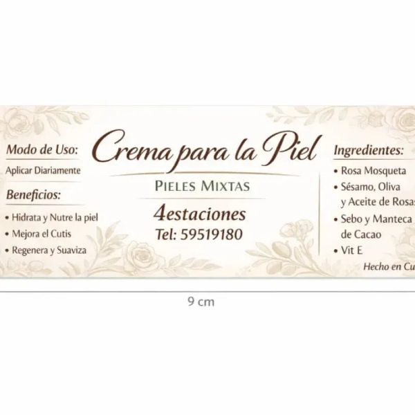 Crema Corporal Rosas