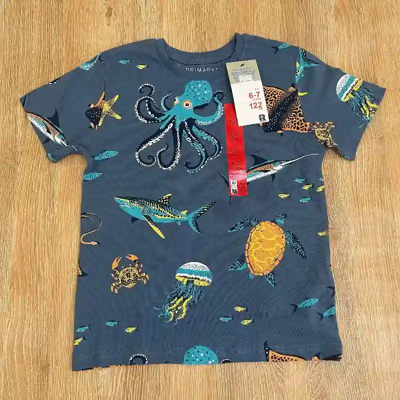 Pulóver con animales marinos