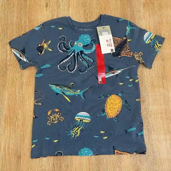 Pulóver con animales marinos