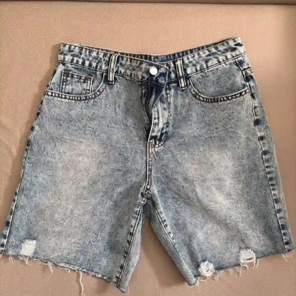Shorts mezclilla