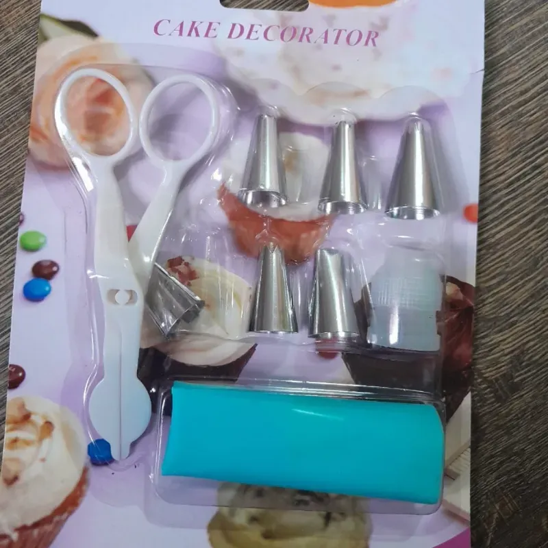 Juego de instrumentos para decoración cake