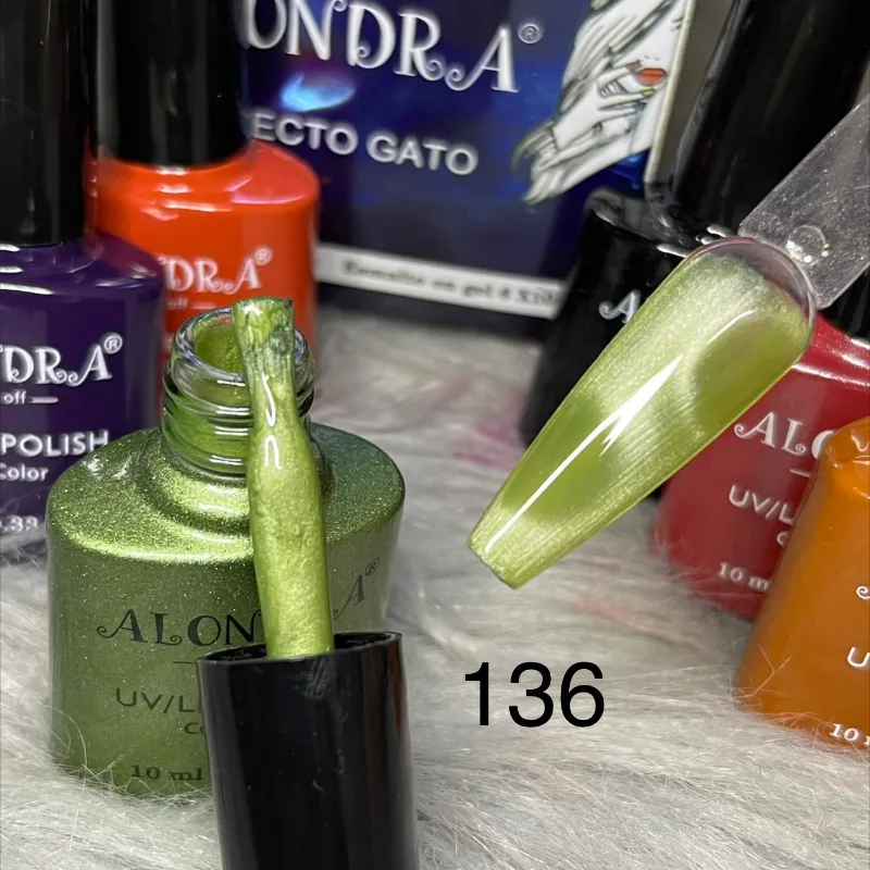 Gel efecto ojo de gato