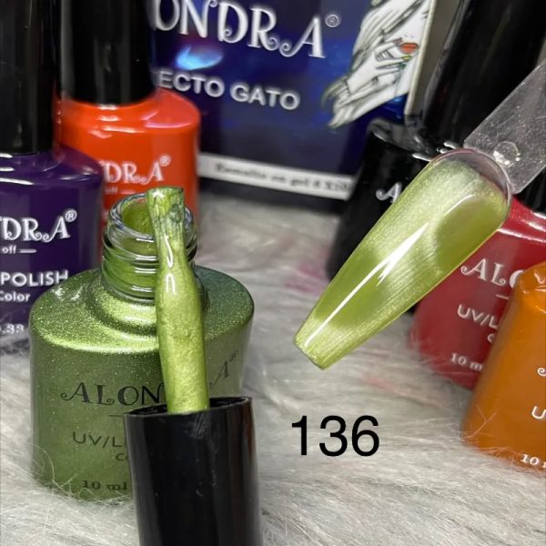 Gel efecto ojo de gato