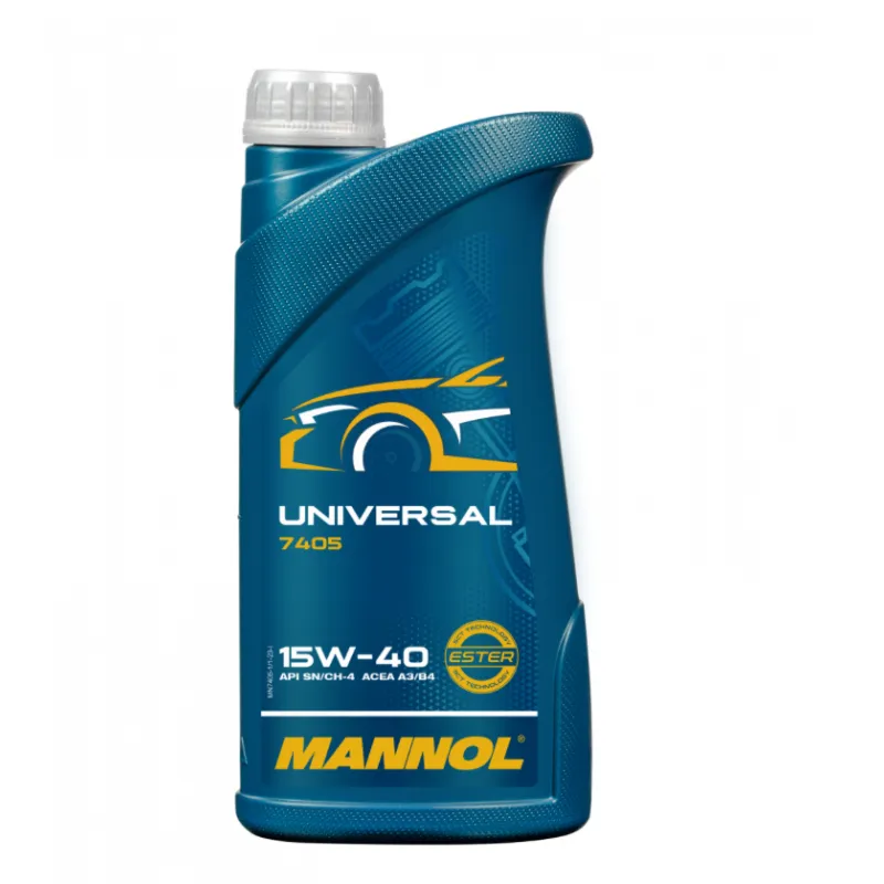 Aceite Universal 15W-40 MANNOL 1L  .