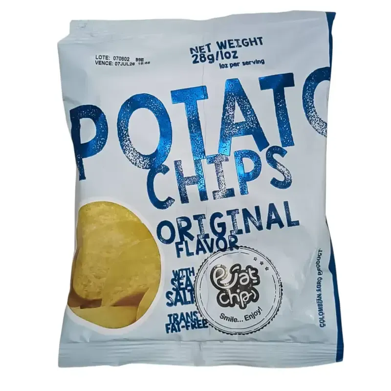  Chips Originales con Sal Marina – eJat Smile