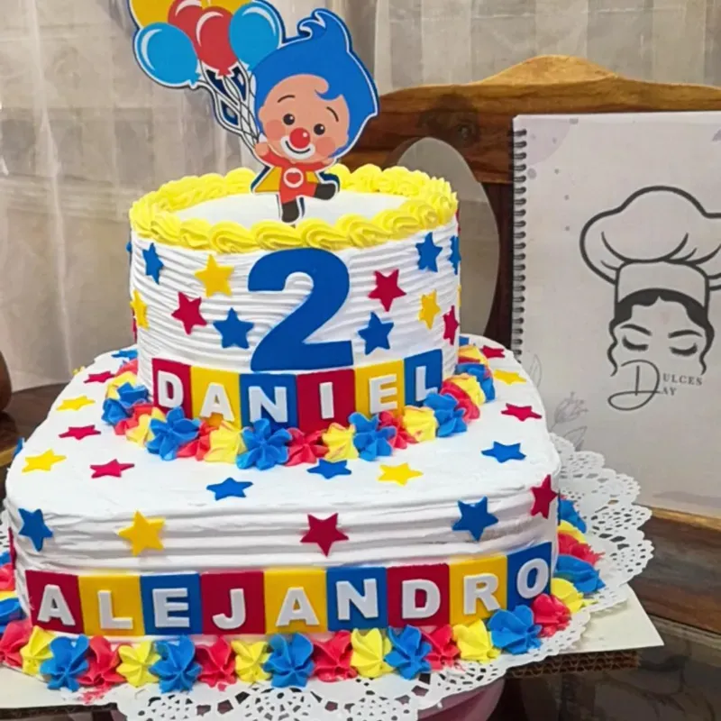 Cake Payaso Plin Plin.