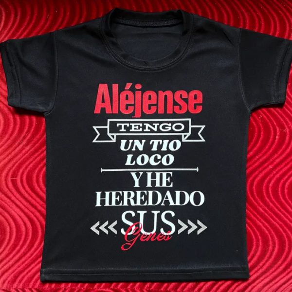 Pullover negro o de colores con vinilo
