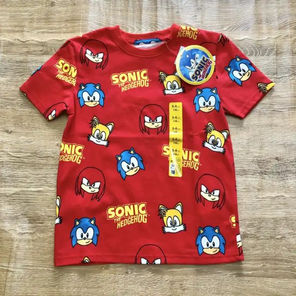Pulover de Sonic color rojo