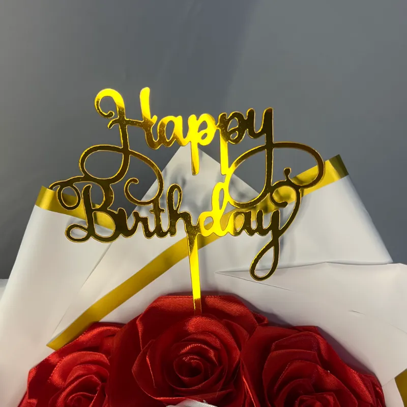 Topper “Happy Birthday”