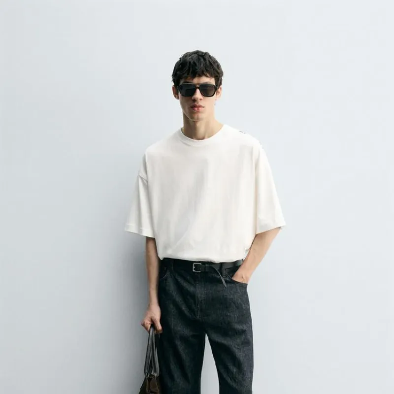 Camiseta estampado abstracto