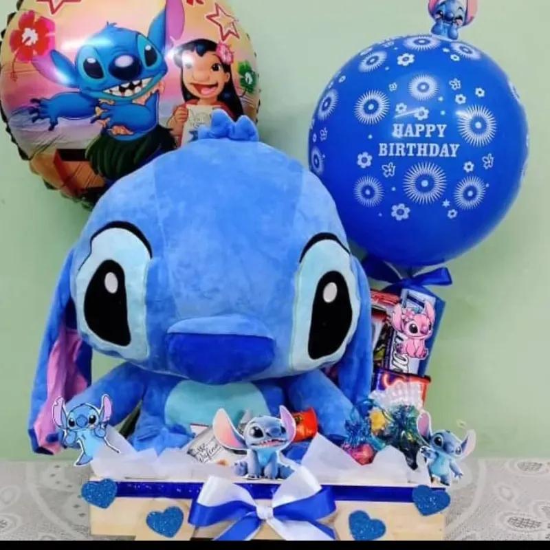 Caja de Lilo y stitch
