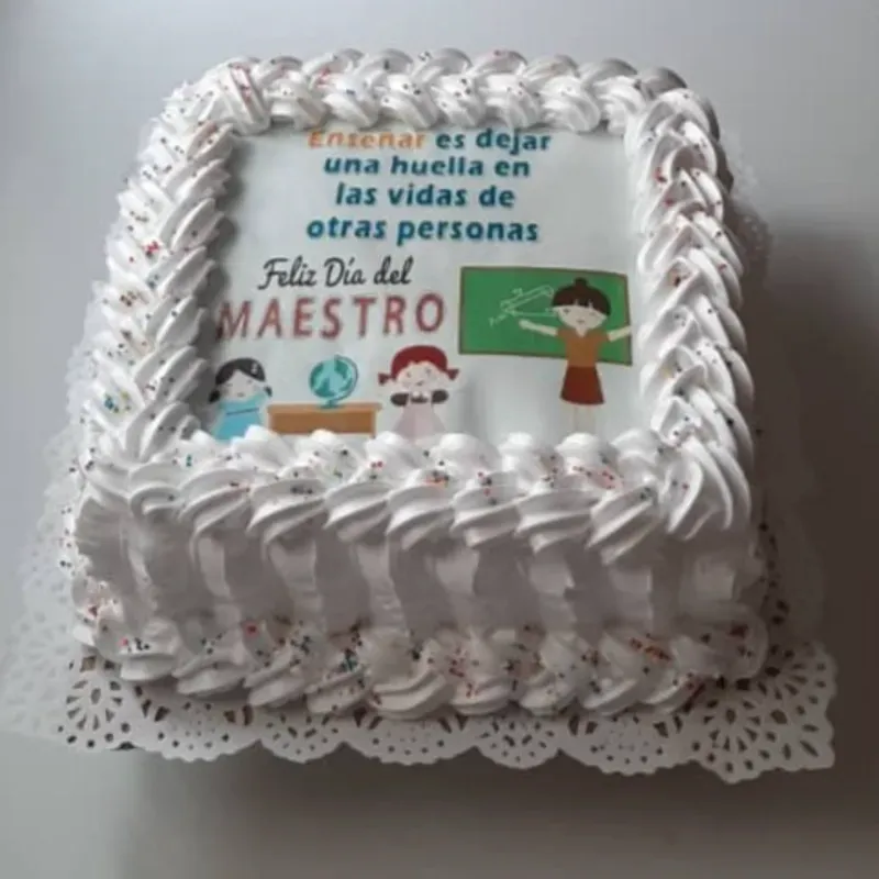 Cake Cuadrado  de Merengue