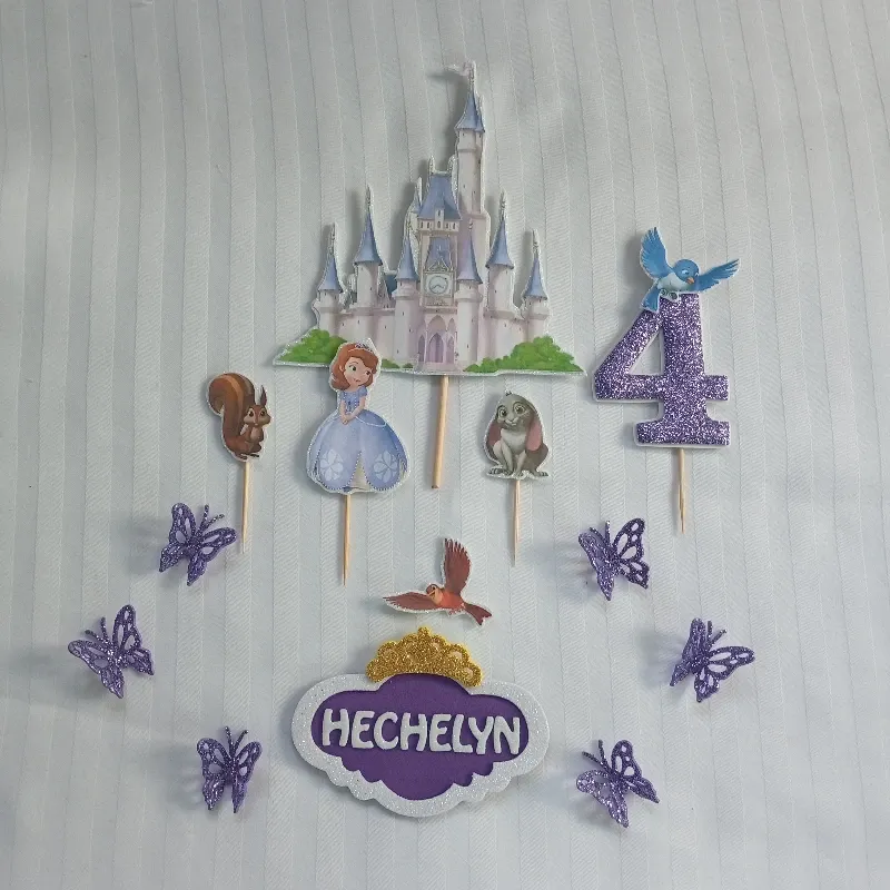 Cake topper (Princesa Sofía)