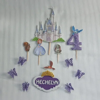 Cake topper (Princesa Sofía)