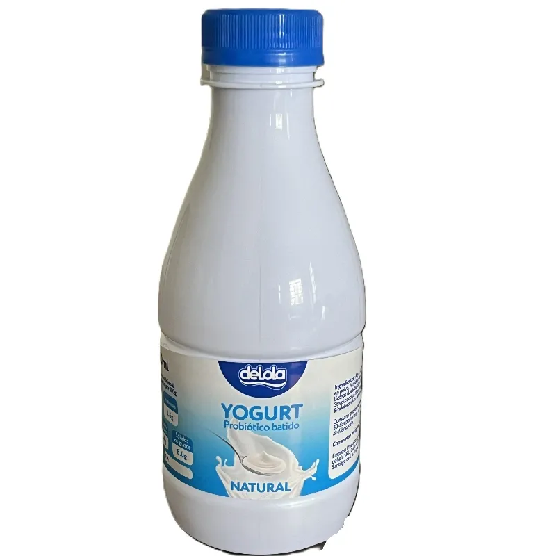Yogurt Probiótico de coágulo batido deLola 500ml sabor Natural x 50 Unidades