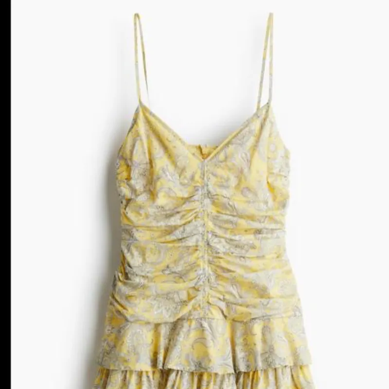 Vestido amarillo H&M