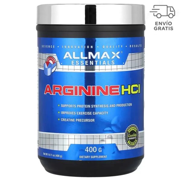 ALLMAX, Essentials, Clorhidrato de arginina, 400 g (14,11 oz)