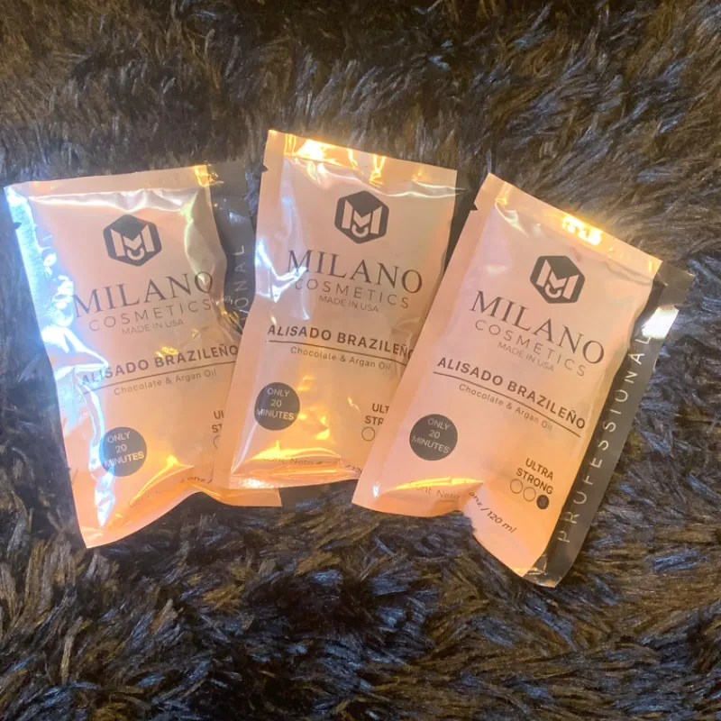 ‼️Keratina Milano de Chocolate con Aceite de Argán 4oz