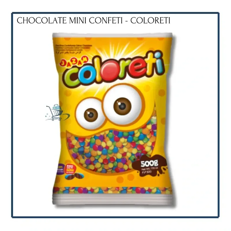 Chocolate Mini Confetis - Coloreti (500g)
