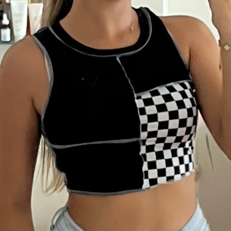 Blusita Negra y Blanca