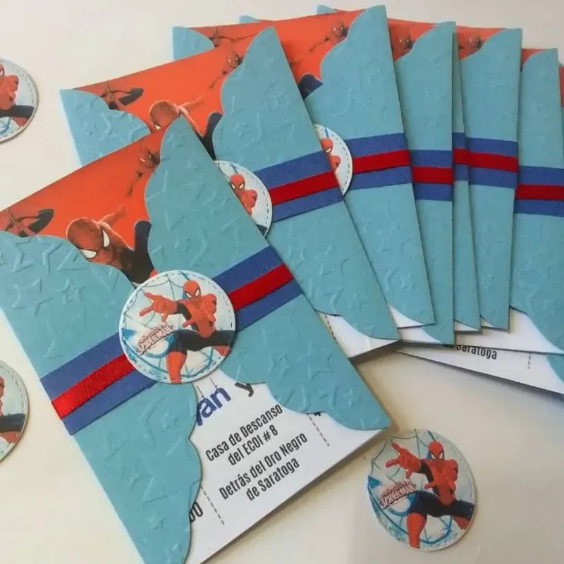 Invitación Spider-man