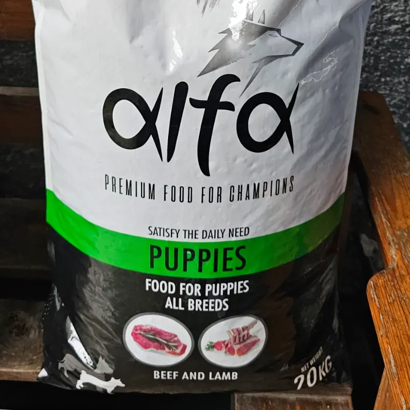 ALFA PREMIUM FOOD FOR CHAMPIONS PUPPIES 20 KG