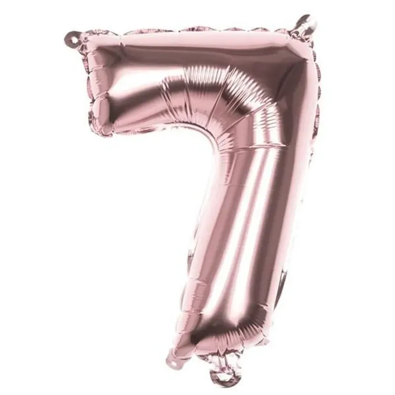 7 rosa oro 16 pulgadas