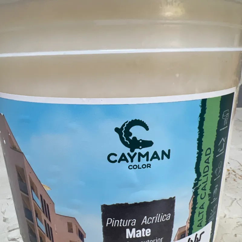 Blanco Pintura Mate 5 años 4lts