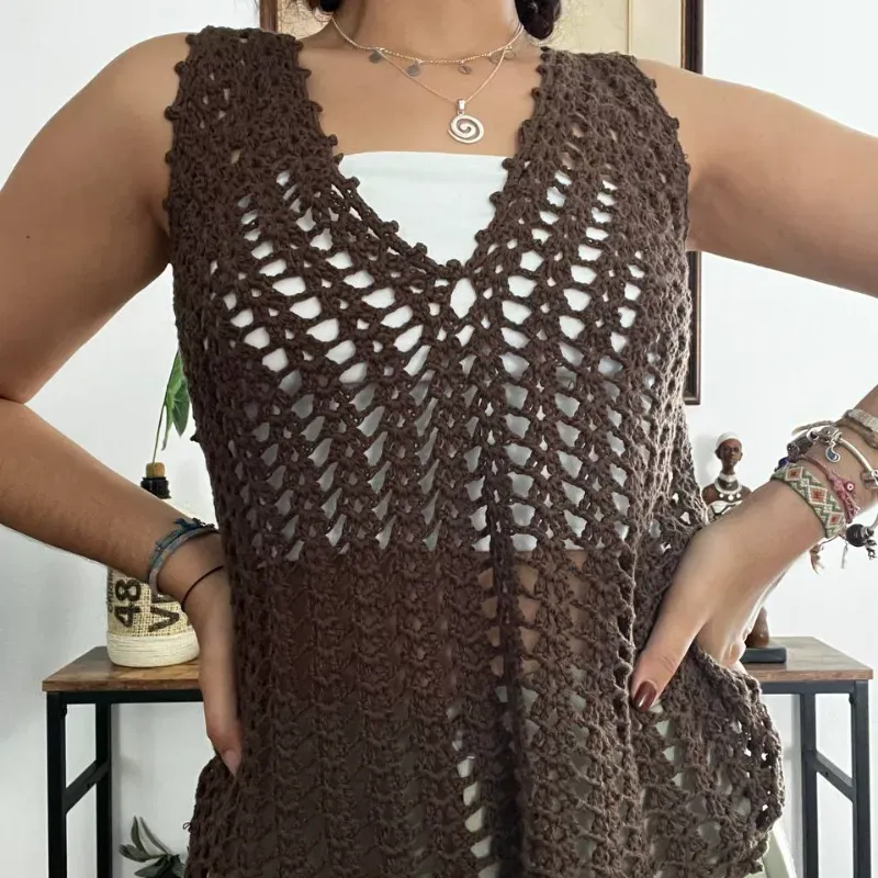Blusa carmelita