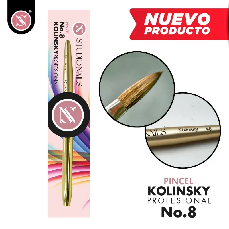 Pincel Kolinsky No. 8