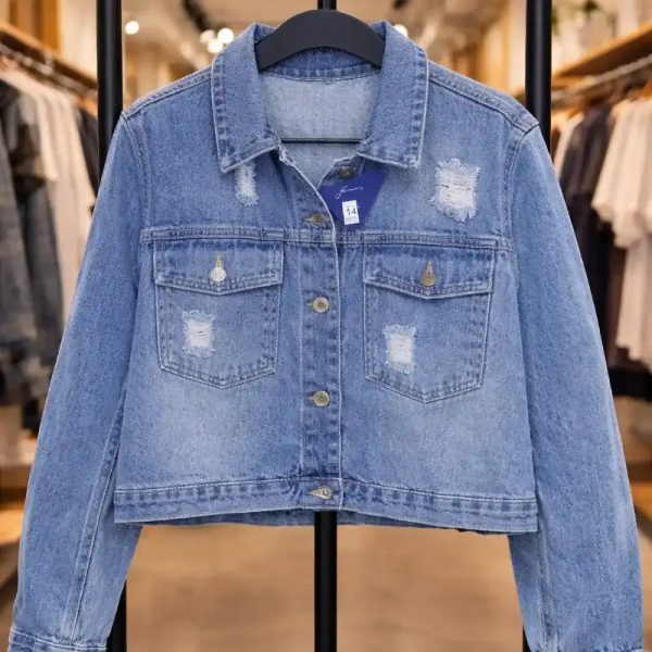 Chaquetas Mezclilla de mujer