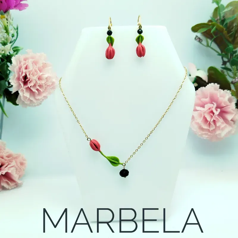 ✨Juego de Tulipanes Rojos✨