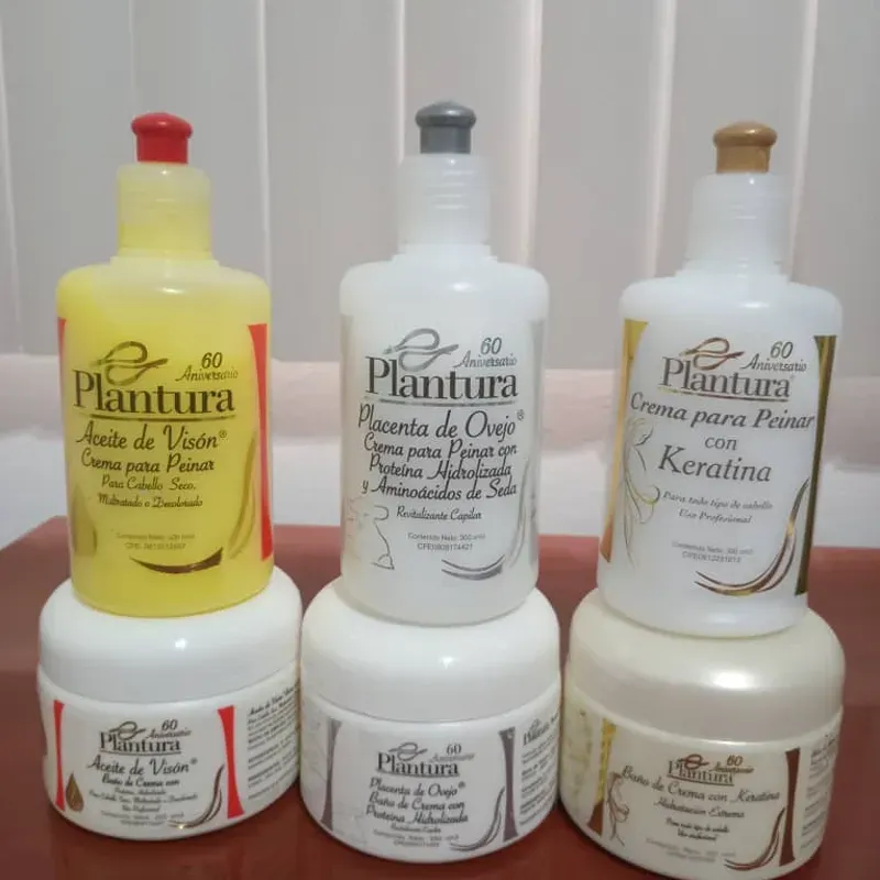 Mascarilla Capilar + Crema de Peinar Plantura