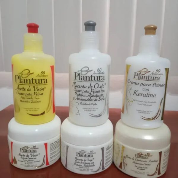 Mascarilla Capilar + Crema de Peinar Plantura