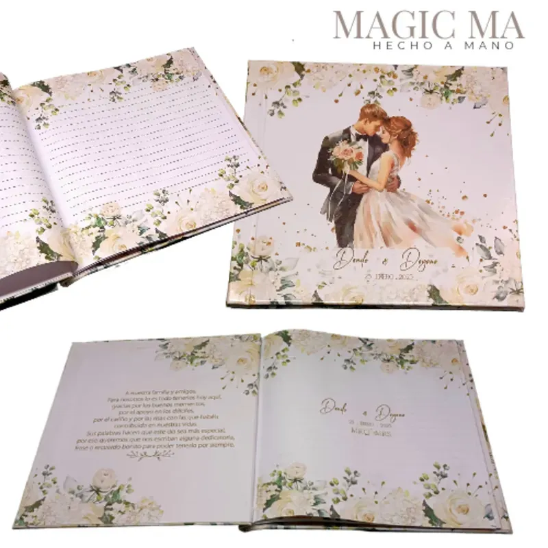 LIBRO DE FIRMAS BODA