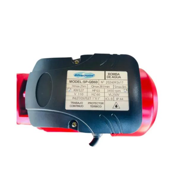 BOMBA DE AGUA 1/2 HP PERIFÉRICA SILVERPOINT (MNC)