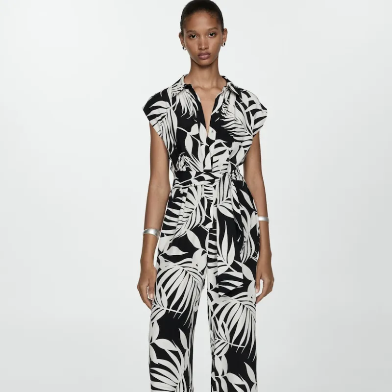 Mono pantalón estampado