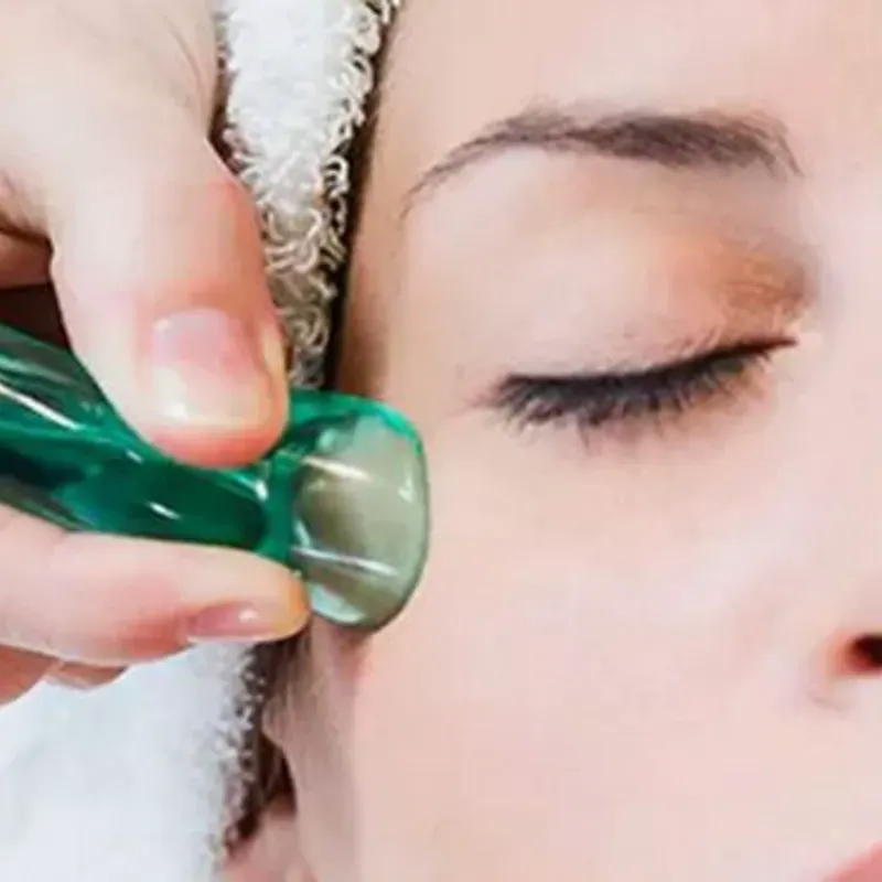 Limpieza facial con vacumterapia