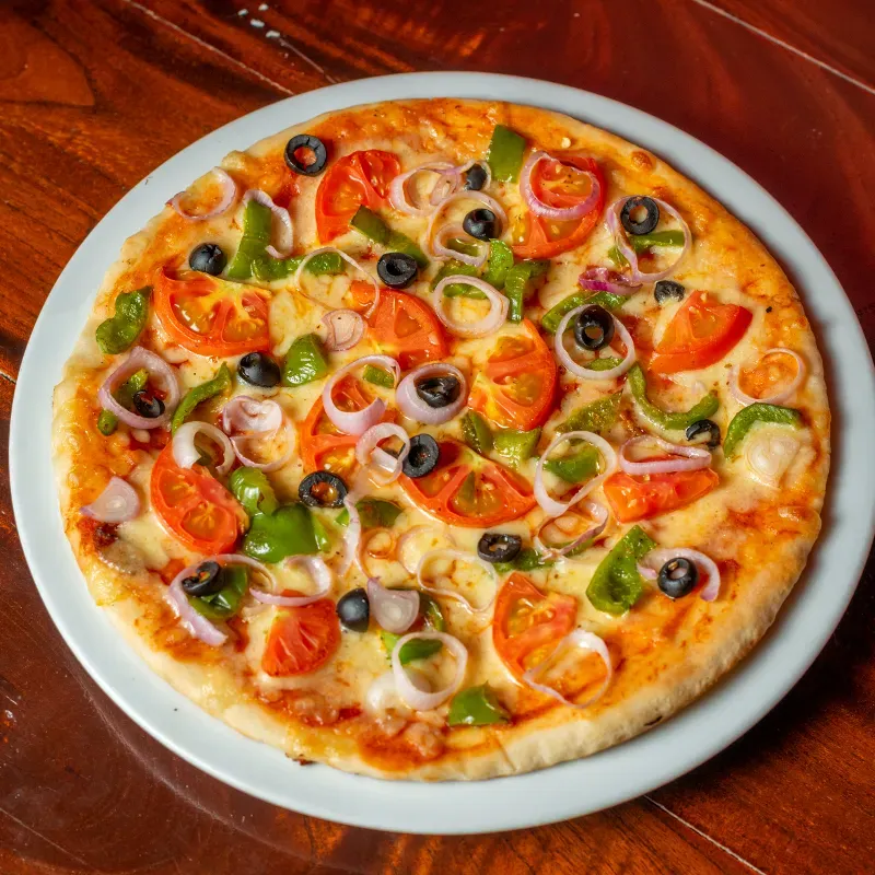 Pizza de vegetales