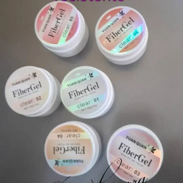 Gel d construcción a base de fibras d vidrio ( fiber gel )