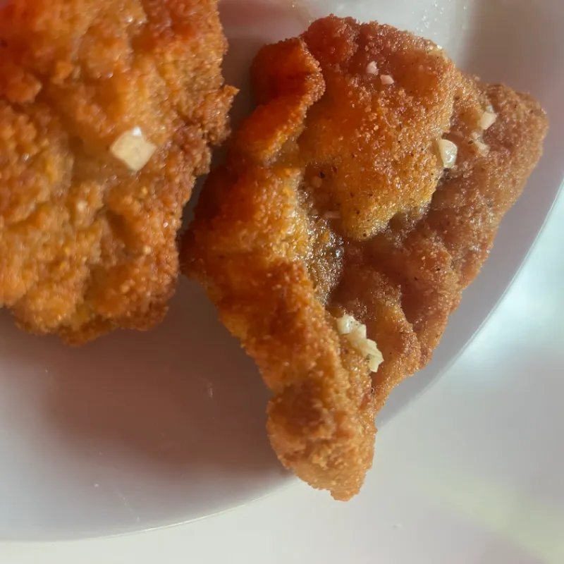 Bistec empanizado de cerdo