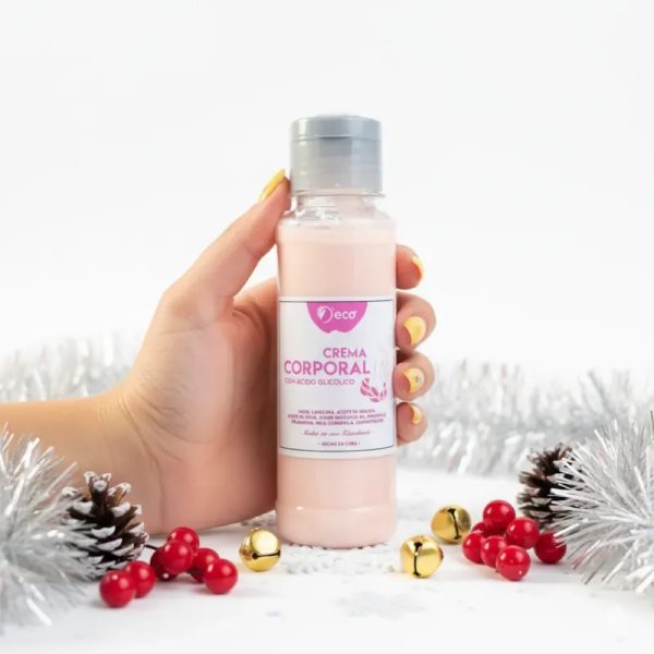 Crema corporal con acido glicolico