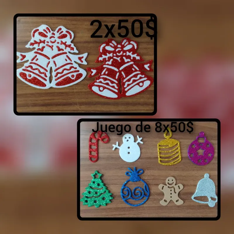 Troquelado navideño