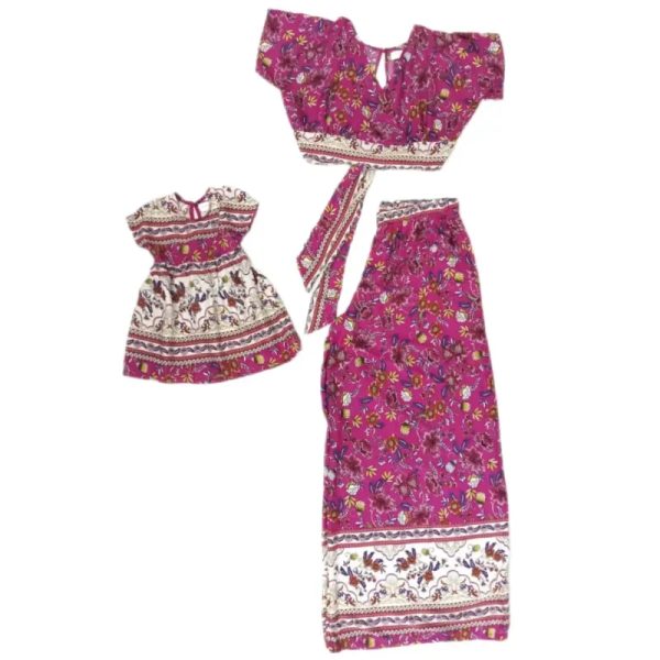 Conjunto de madre e hija